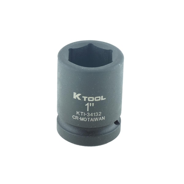 K-Tool International 3/4" Drive Impact Socket black oxide, Standard 6Pt, 3/4"Dr, 1 KTI-34132 - main